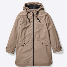 Showerproof Hooded Raincoat - LA505